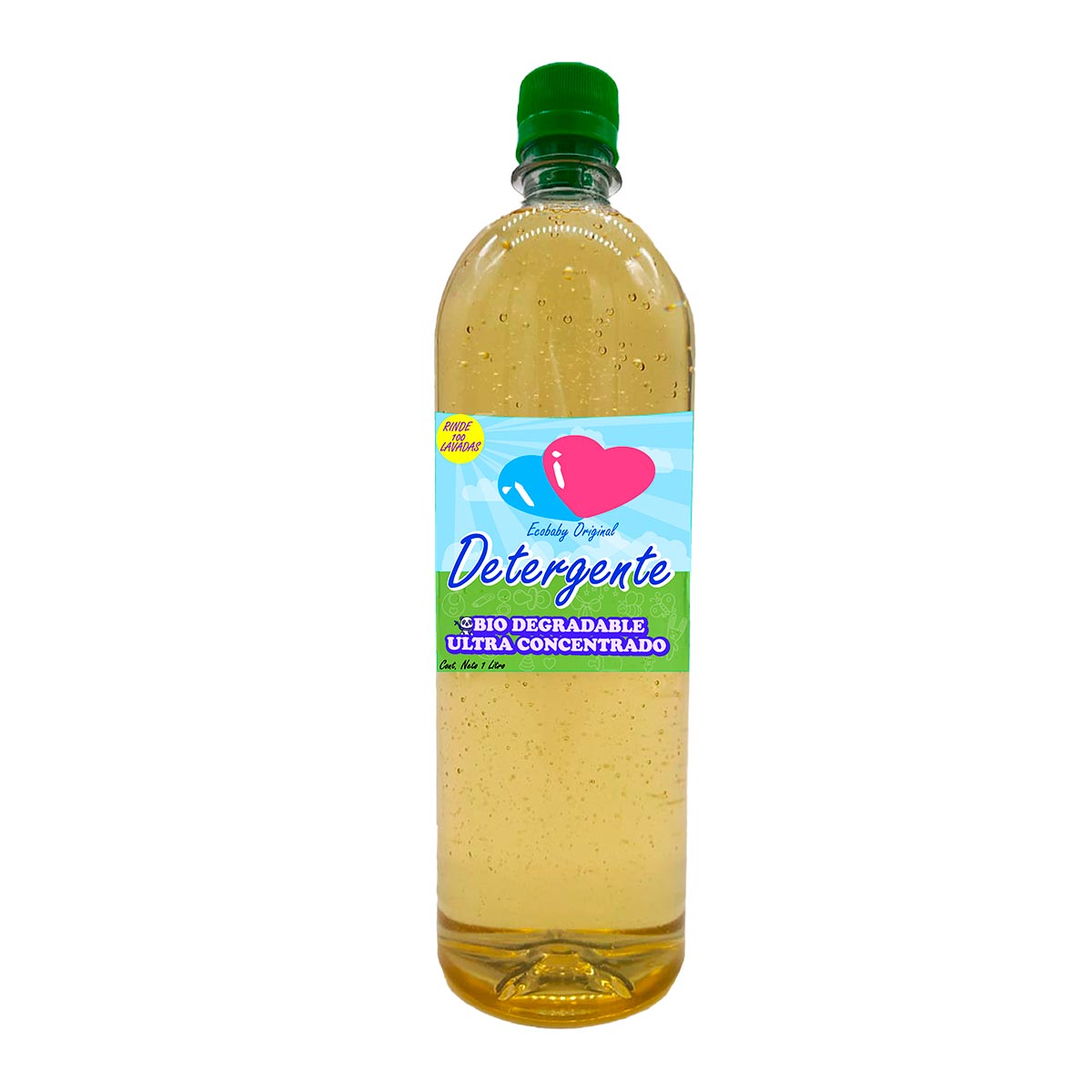 Lavado profundo Detergente para pañales ecológicos de tela ecobaby original 3 litros 