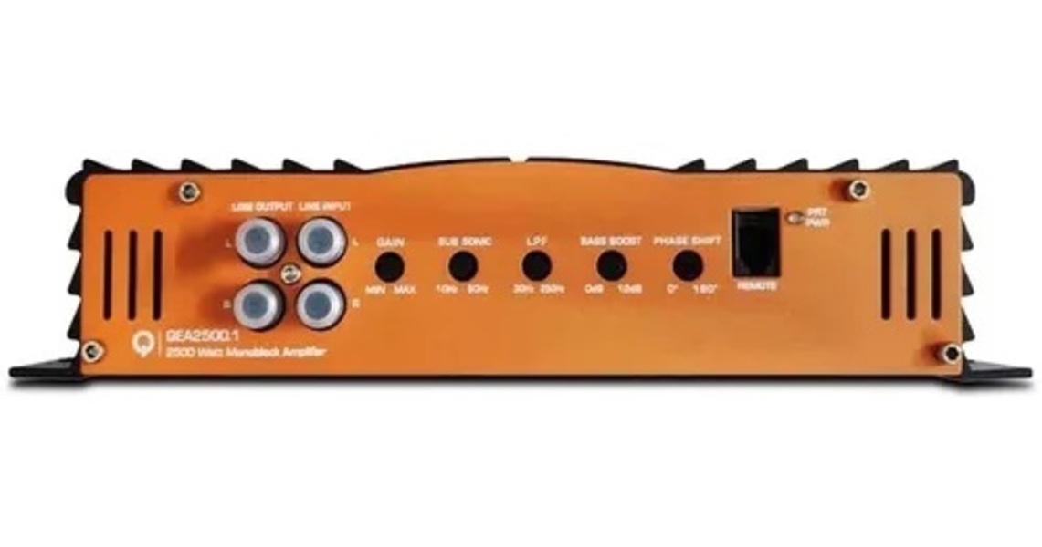 Amplificador Monoblock Quantum Audio Qea2500.1 Clase D 2500w