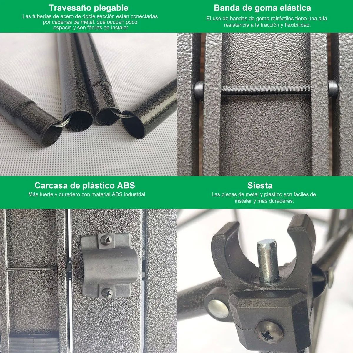 Mesa Para Jardin Exterior Portátilmesita Plegable Aluminio