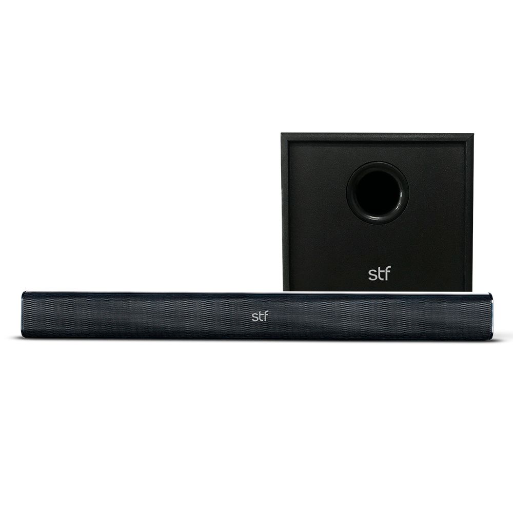 Barra de Sonido 2.1 Con Subwoofer 2 en 1 Alud Pro STF