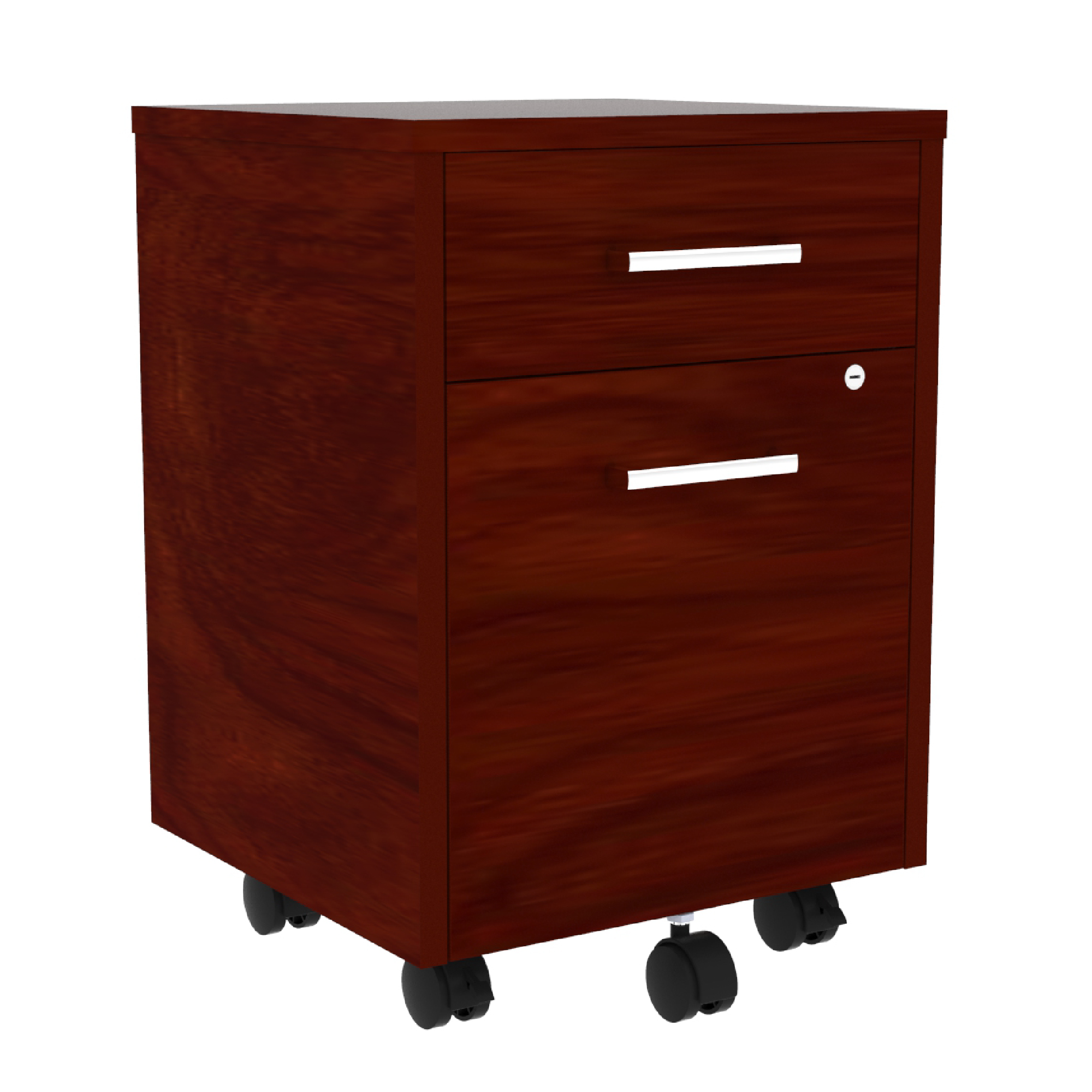 Línea Italia Archivero Móvil Tamaño Carta u Oficio Mod.106 | Color Encino Polar | Doble Cajonera con Cerradura | con Ruedas para Fácil Transporte | Materiales de Alta Calidad | para Oficina o Estudio| Disponibilidad de colores: Caoba, Eucalipto, Nogal, Blanco, Ceniza..
