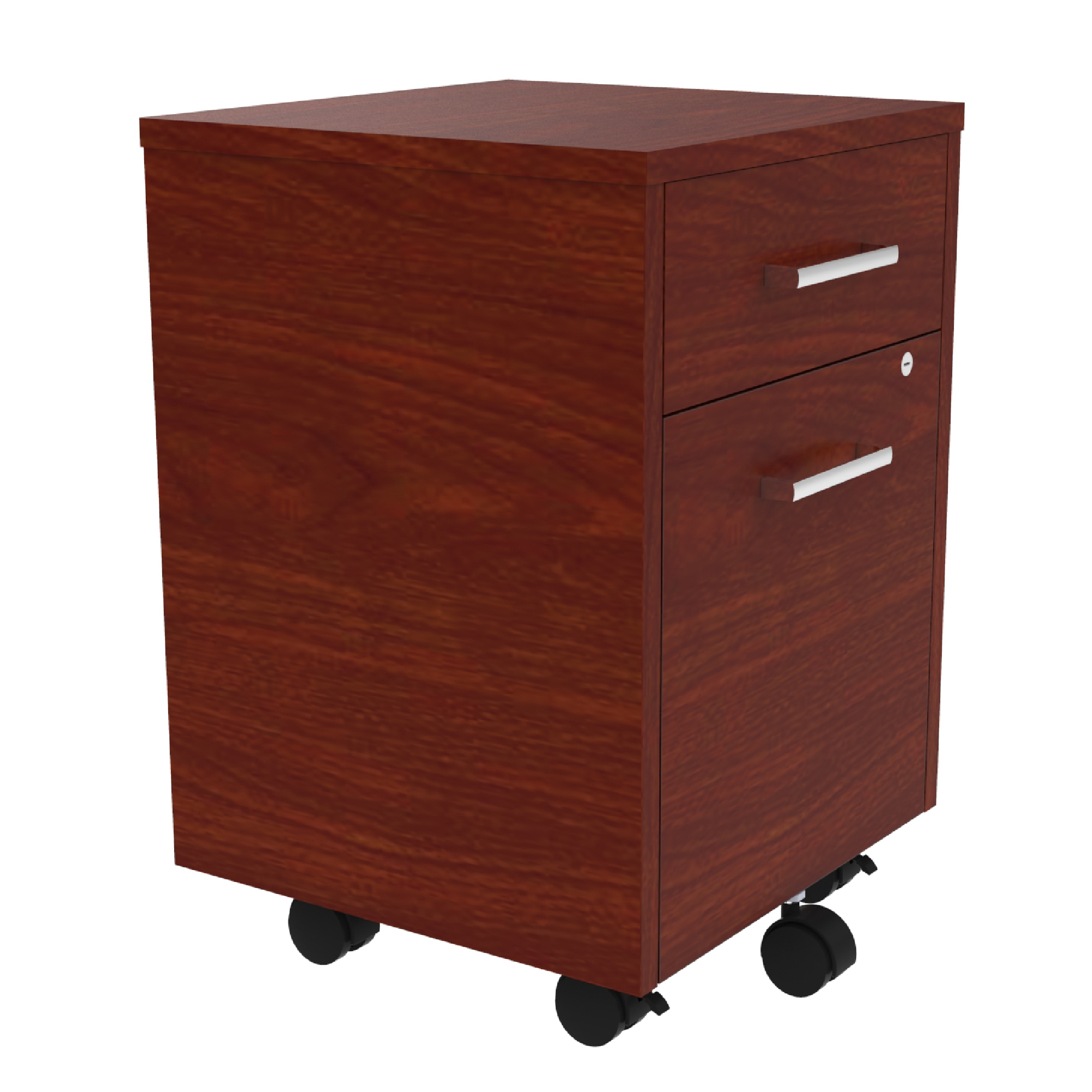 Línea Italia Archivero Móvil Tamaño Carta u Oficio Mod.106 | Color Encino Polar | Doble Cajonera con Cerradura | con Ruedas para Fácil Transporte | Materiales de Alta Calidad | para Oficina o Estudio| Disponibilidad de colores: Caoba, Eucalipto, Nogal, Blanco, Ceniza..