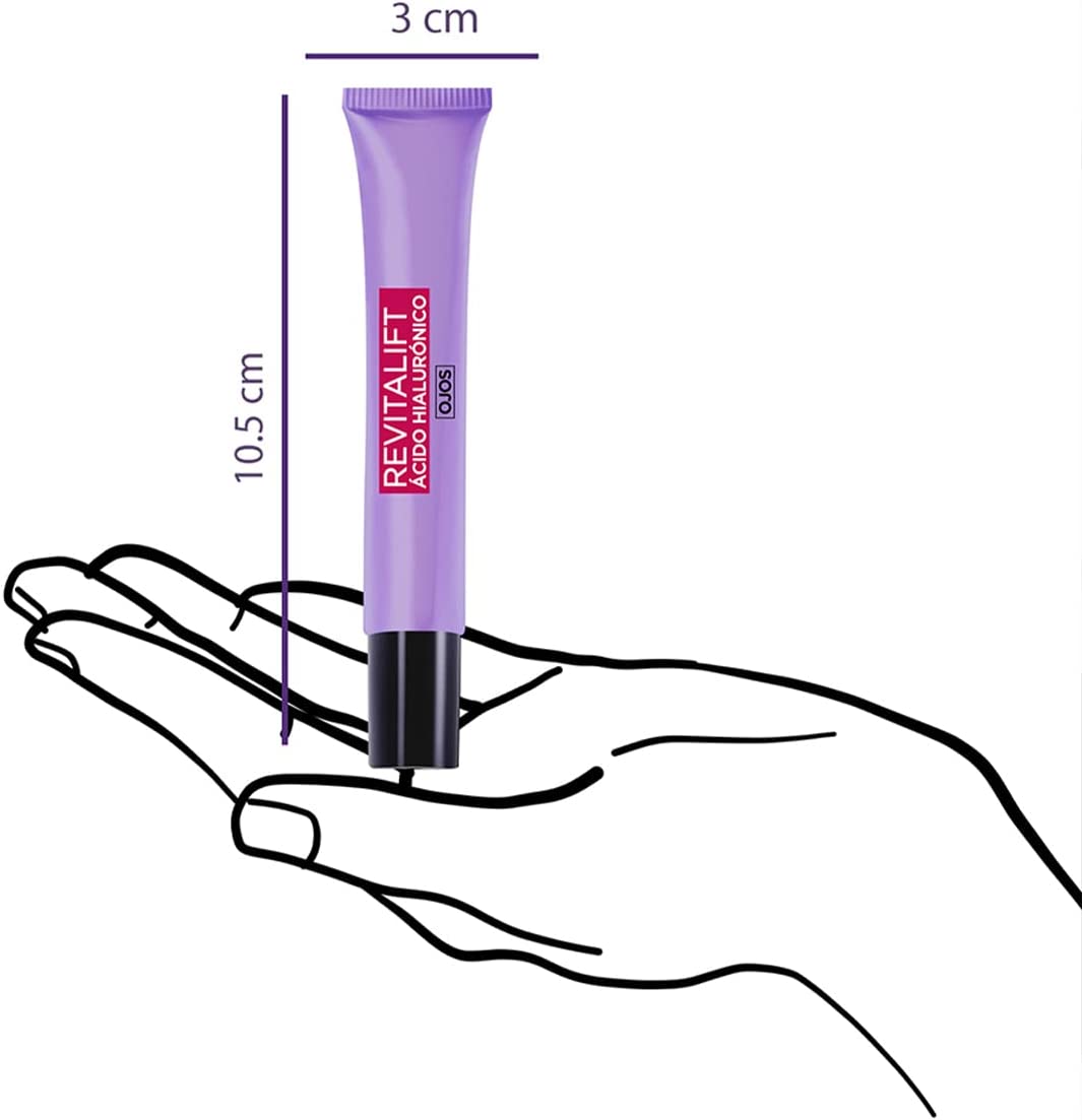 Crema L'Oréal Paris Revitalift ácido hialurónico día/noche de 15mL