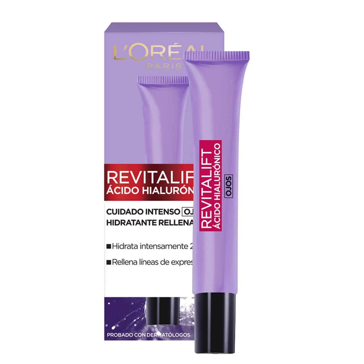 Crema L'Oréal Paris Revitalift ácido hialurónico día/noche de 15mL