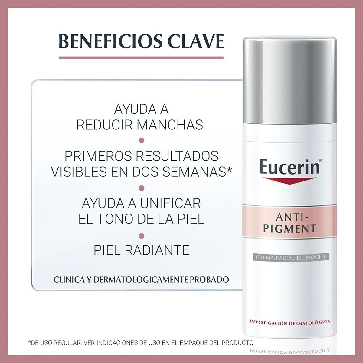 Crema Facial Antimanchas De Noche Eucerin Anti Pigment 50ml
