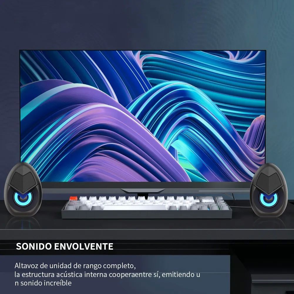 Bocina Rgb Para Computadora Barra de Sonido