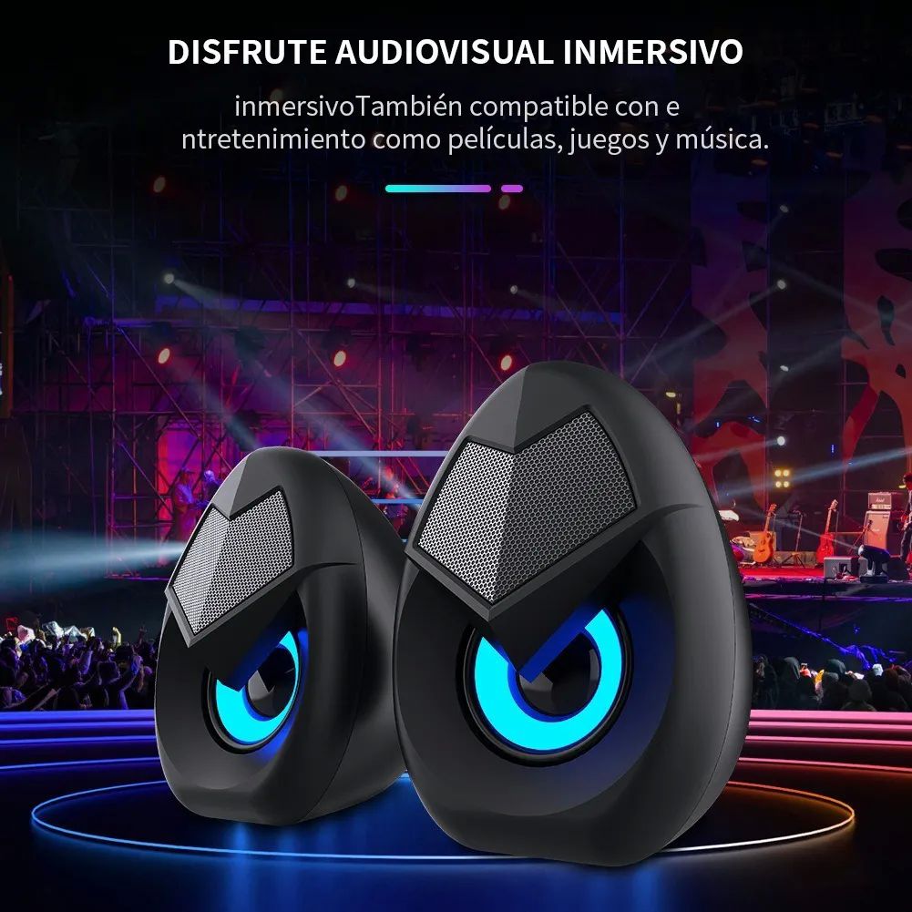 Bocina Rgb Para Computadora Barra de Sonido