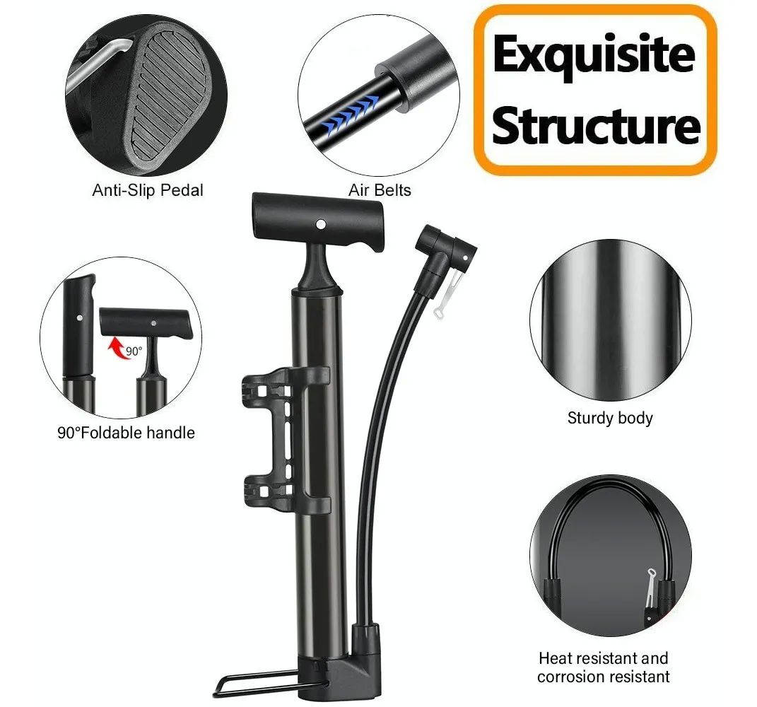 Bomba De Aire Mini Para Bicicleta Portátil 160psi