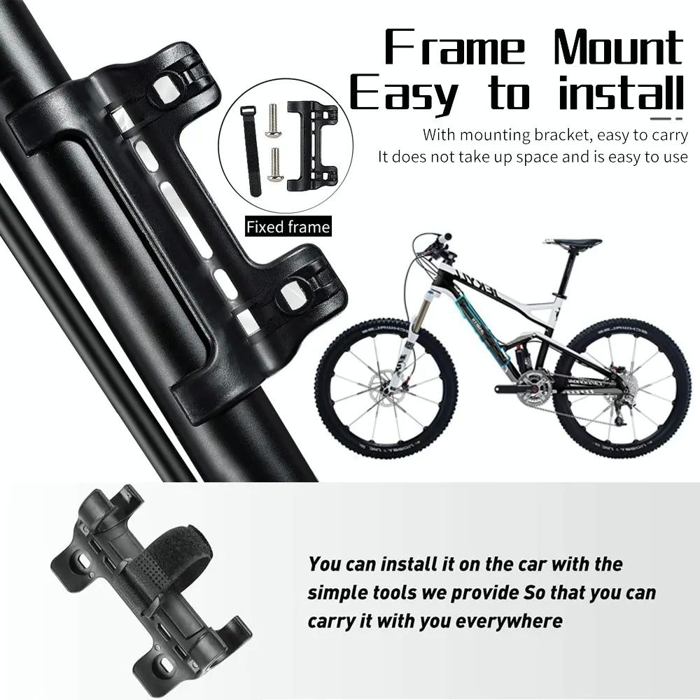 Bomba De Aire Mini Para Bicicleta Portátil 160psi