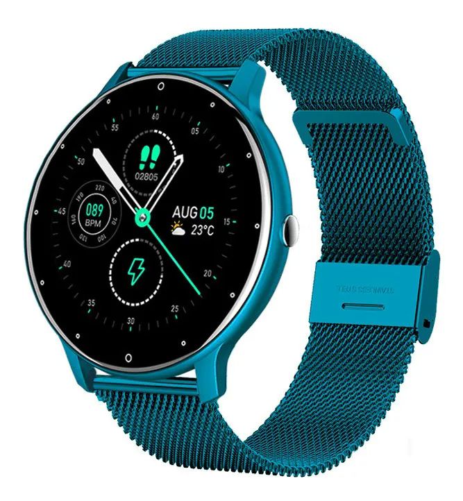 Reloj Inteligente malla blue 