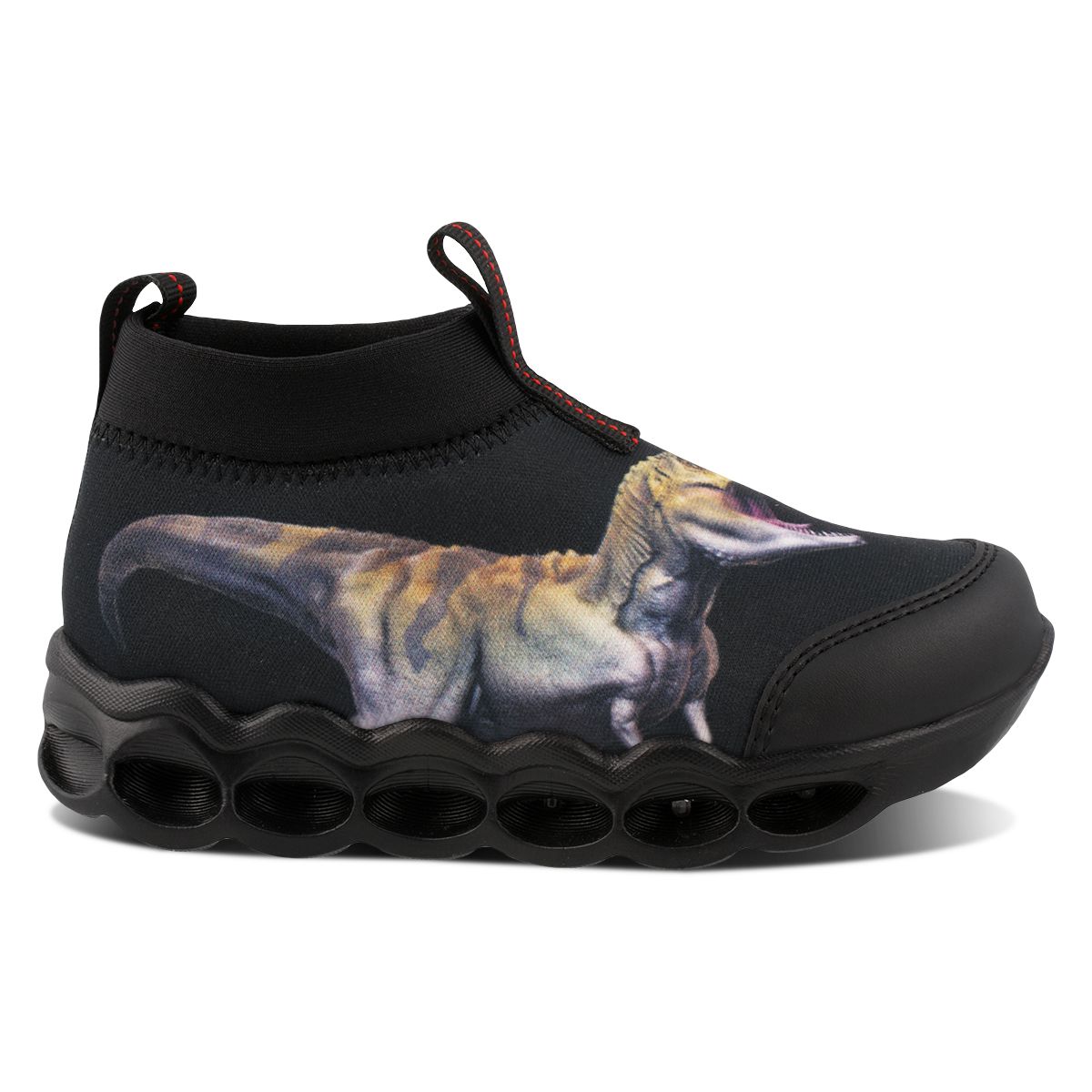 Tenis con Luces para niño marca Nick & Wick Modelo 4364 Dinosaurio