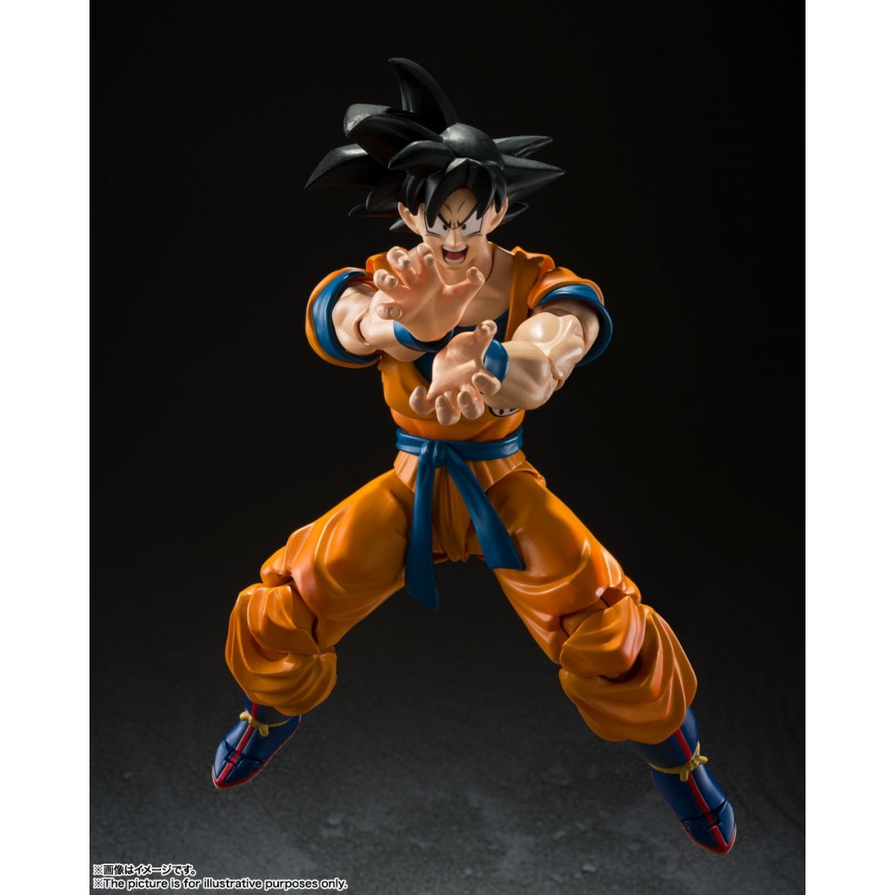 Son Goku Figura Bandai Tamashii Nations SH Figuarts: Dragon Ball Super Super Hero