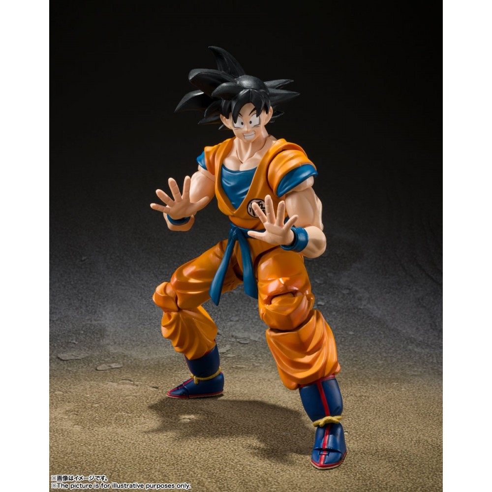 Son Goku Figura Bandai Tamashii Nations SH Figuarts: Dragon Ball Super Super Hero