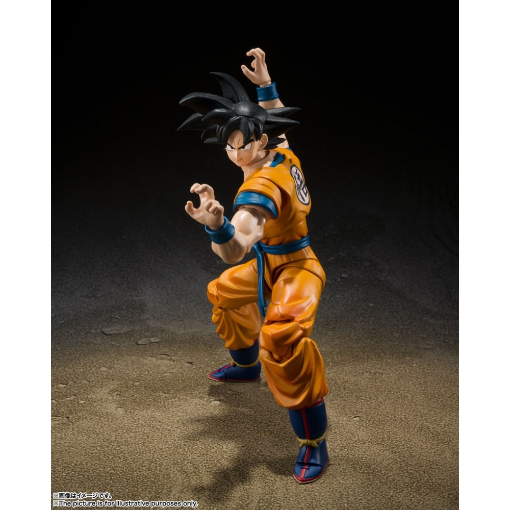 Son Goku Figura Bandai Tamashii Nations SH Figuarts: Dragon Ball Super Super Hero