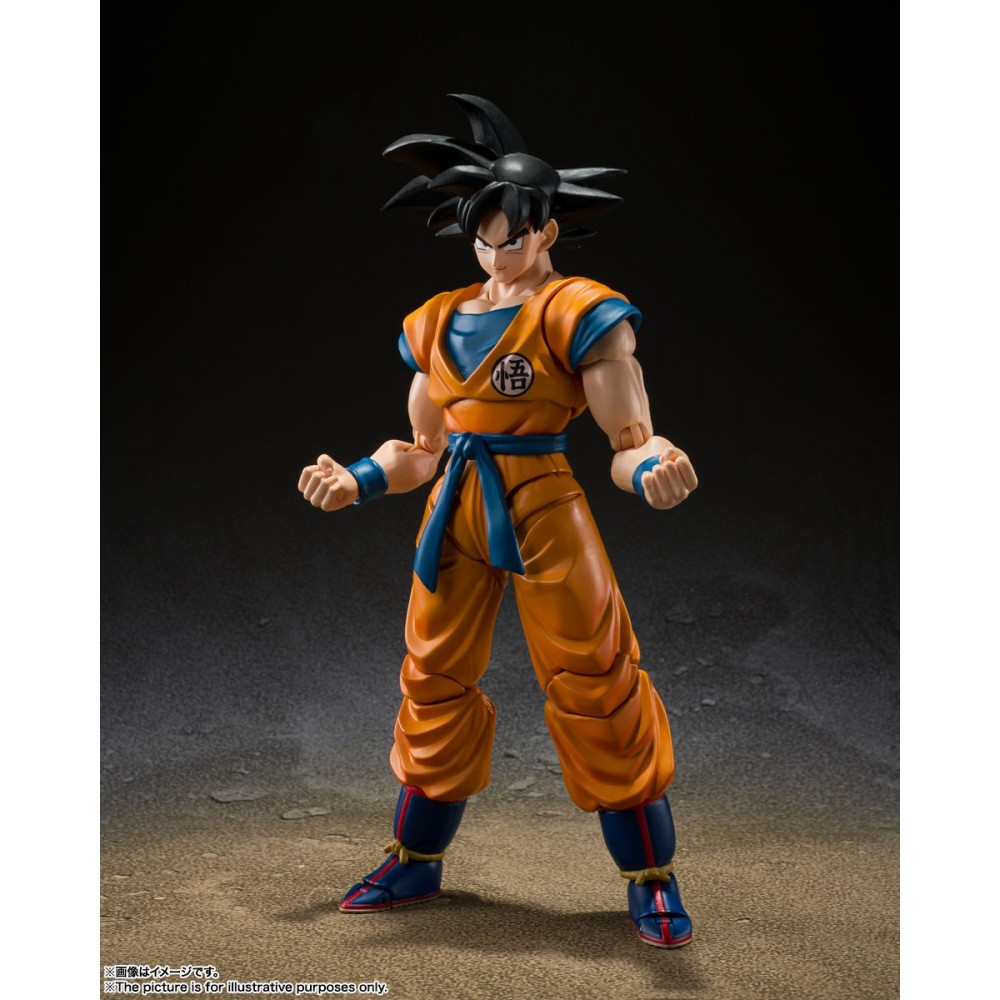 Son Goku Figura Bandai Tamashii Nations SH Figuarts: Dragon Ball Super Super Hero