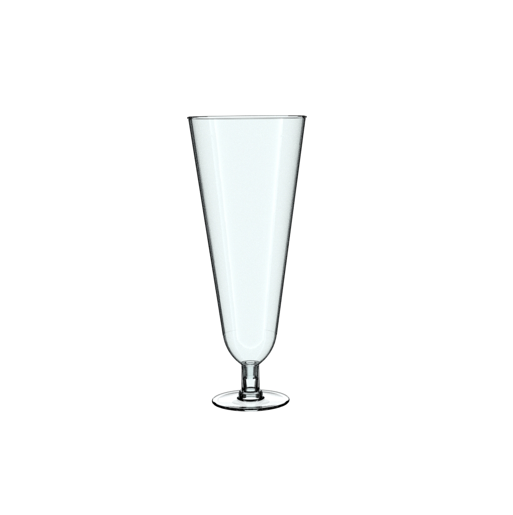 Copas estilo Flauta 6 Oz con apariencia cristalería, Ideal para todo tipo de eventos 