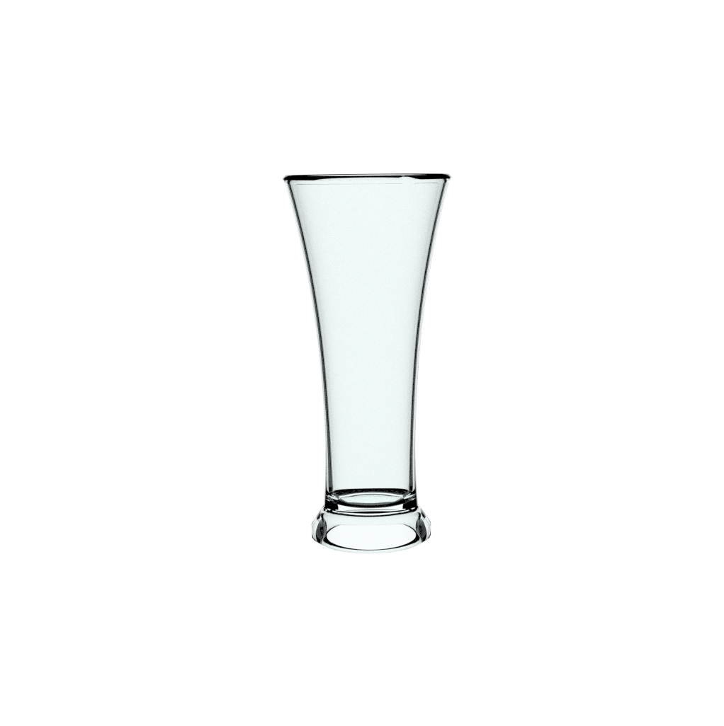 Copas estilo Pilsner con apariencia cristalería, Ideal para todo tipo de eventos