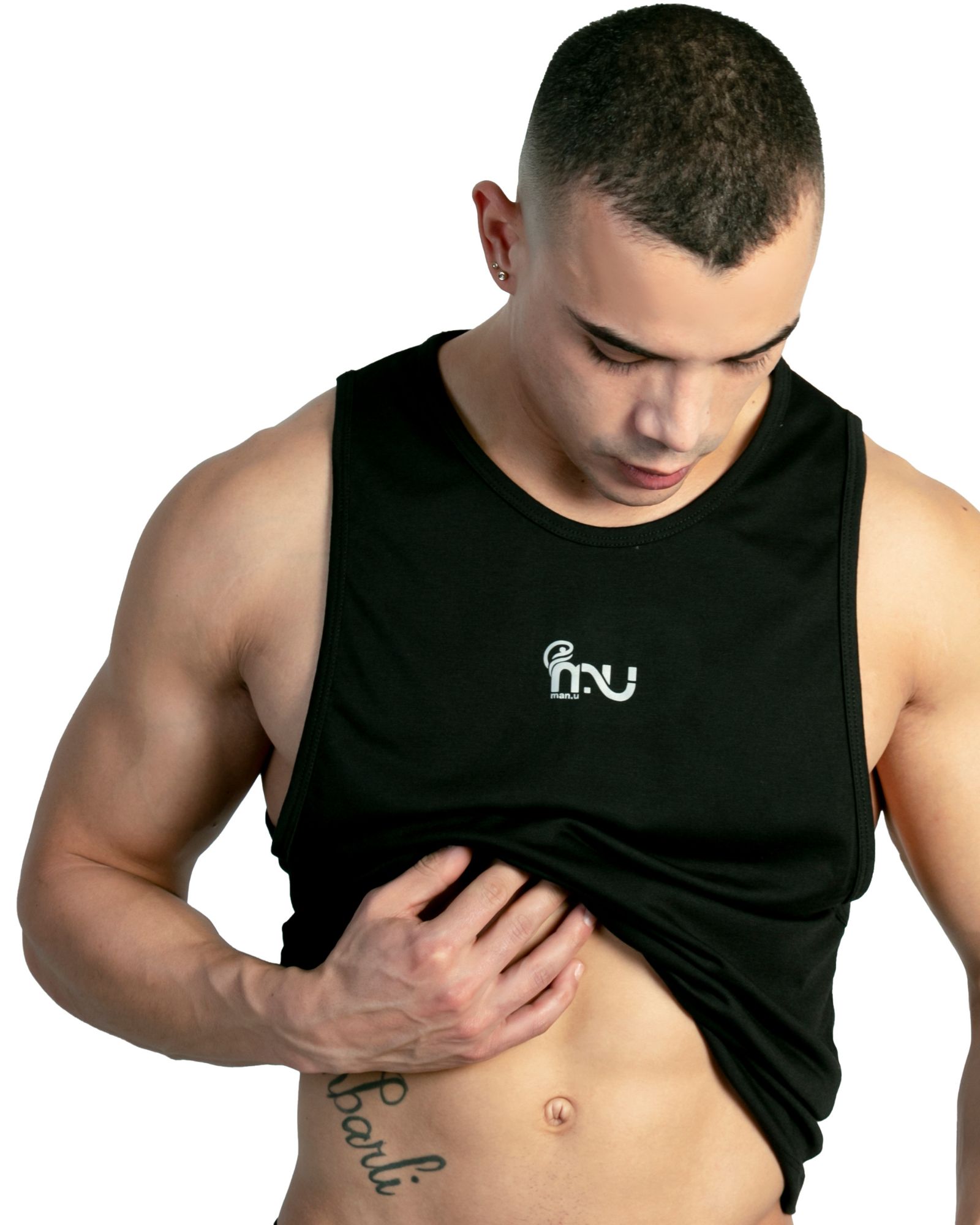 Playera Deportiva Sin Mangas Hombre Fit Gym - Manufit