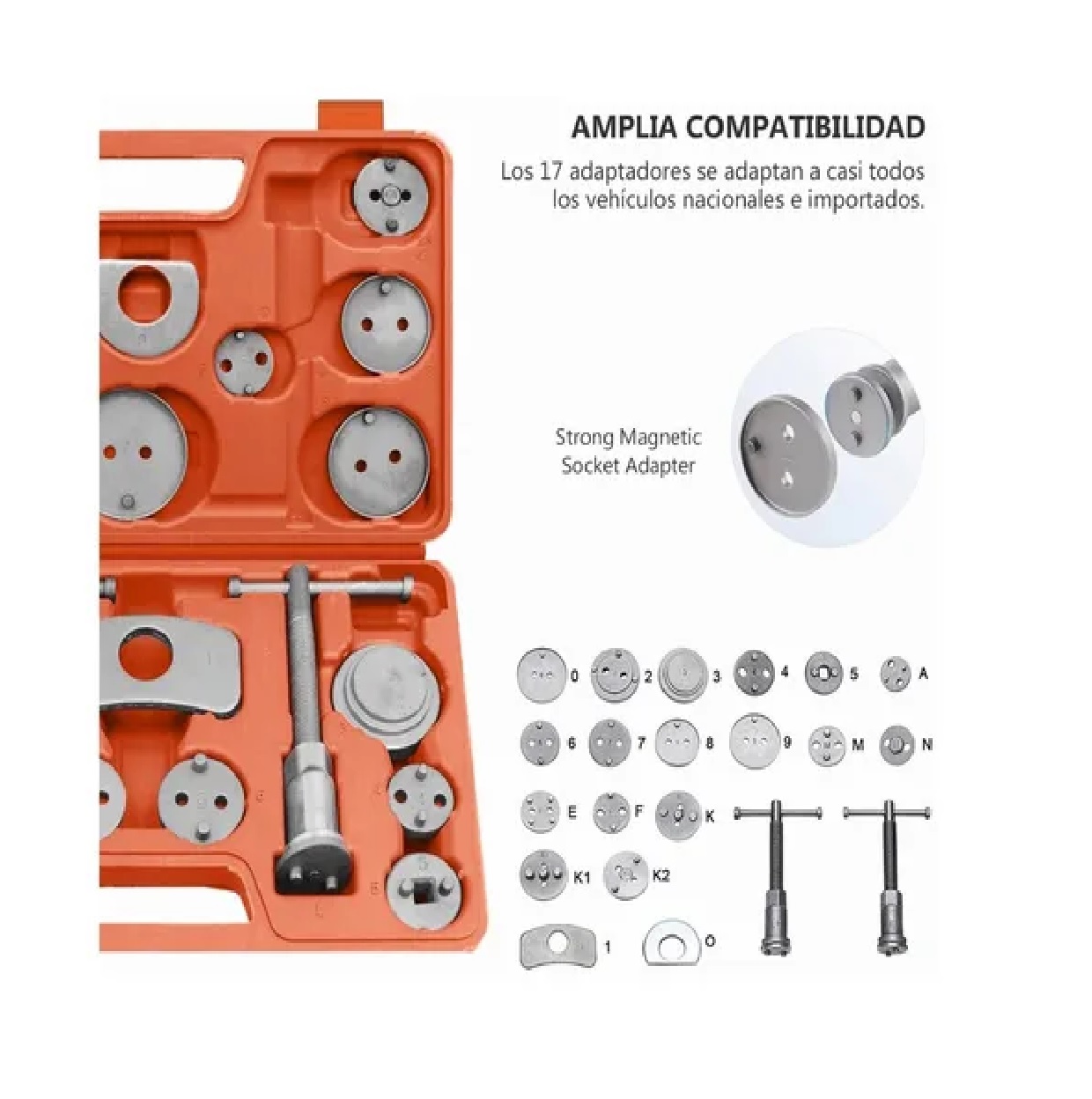 Set Opresor Para Cambiar Piston Frenos Universal