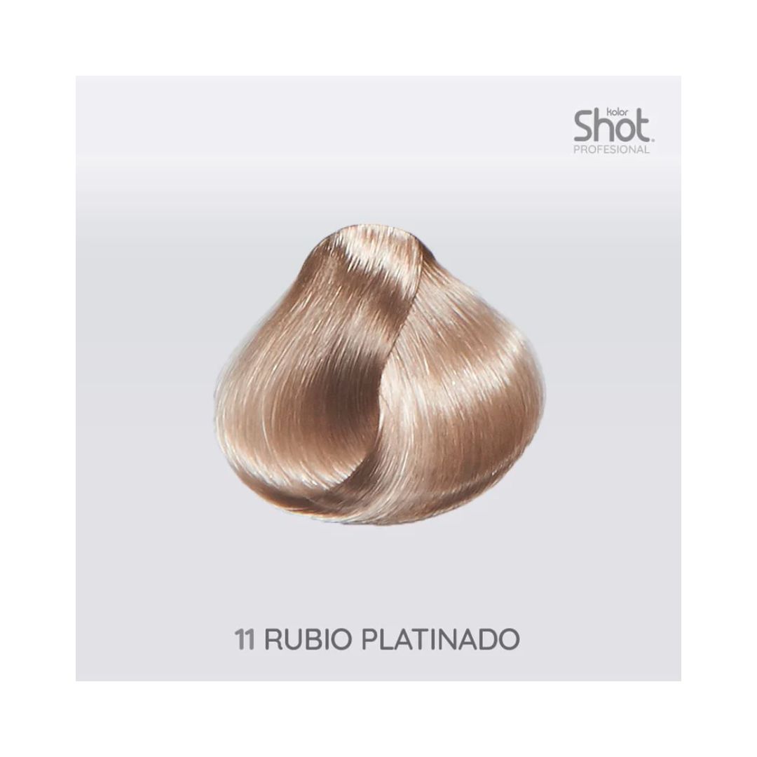 Tinte 11 Rubio Platino Kolor Shot 90 Gr 