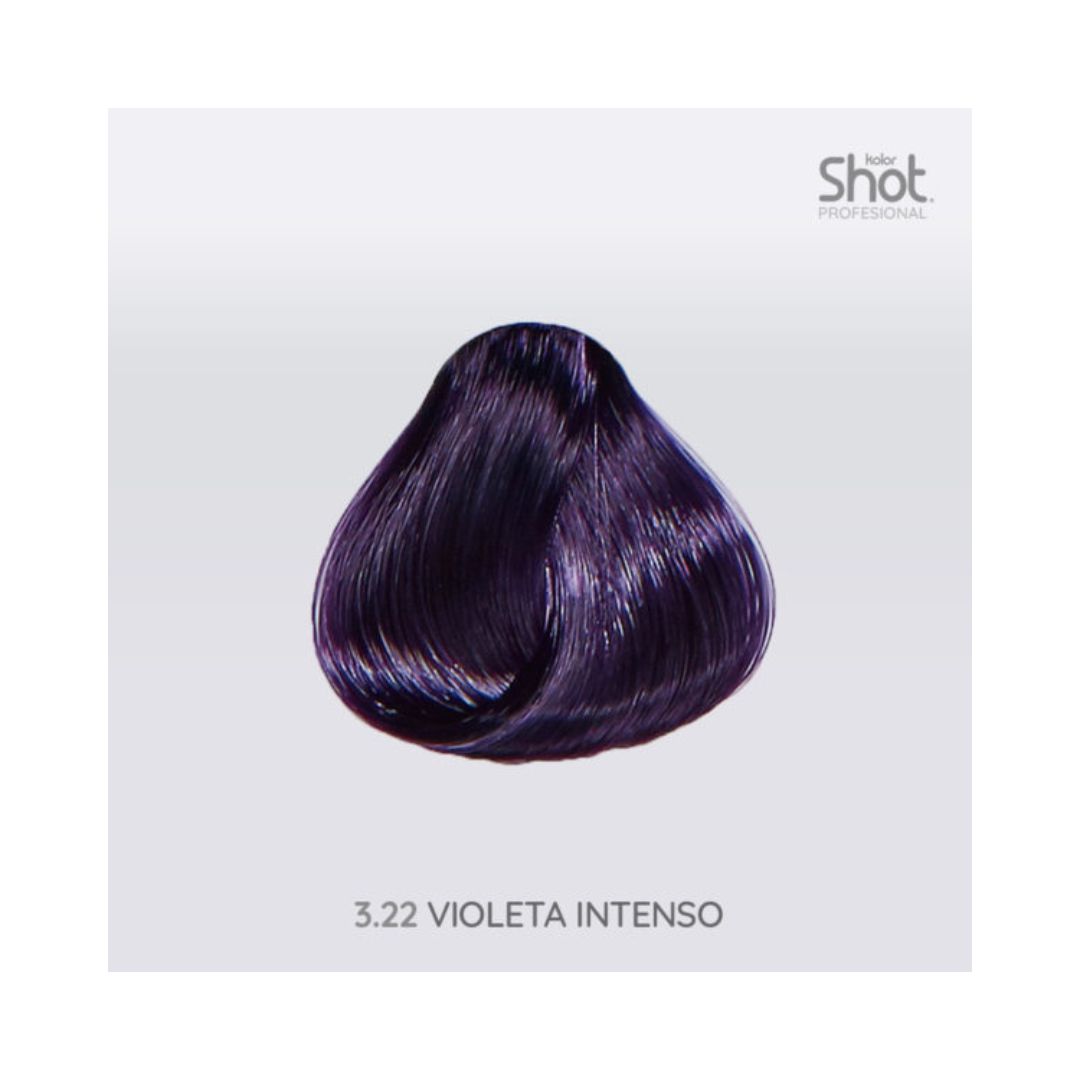 Tinte 3.22 Violeta Intenso Kolor Shot 90 Gr