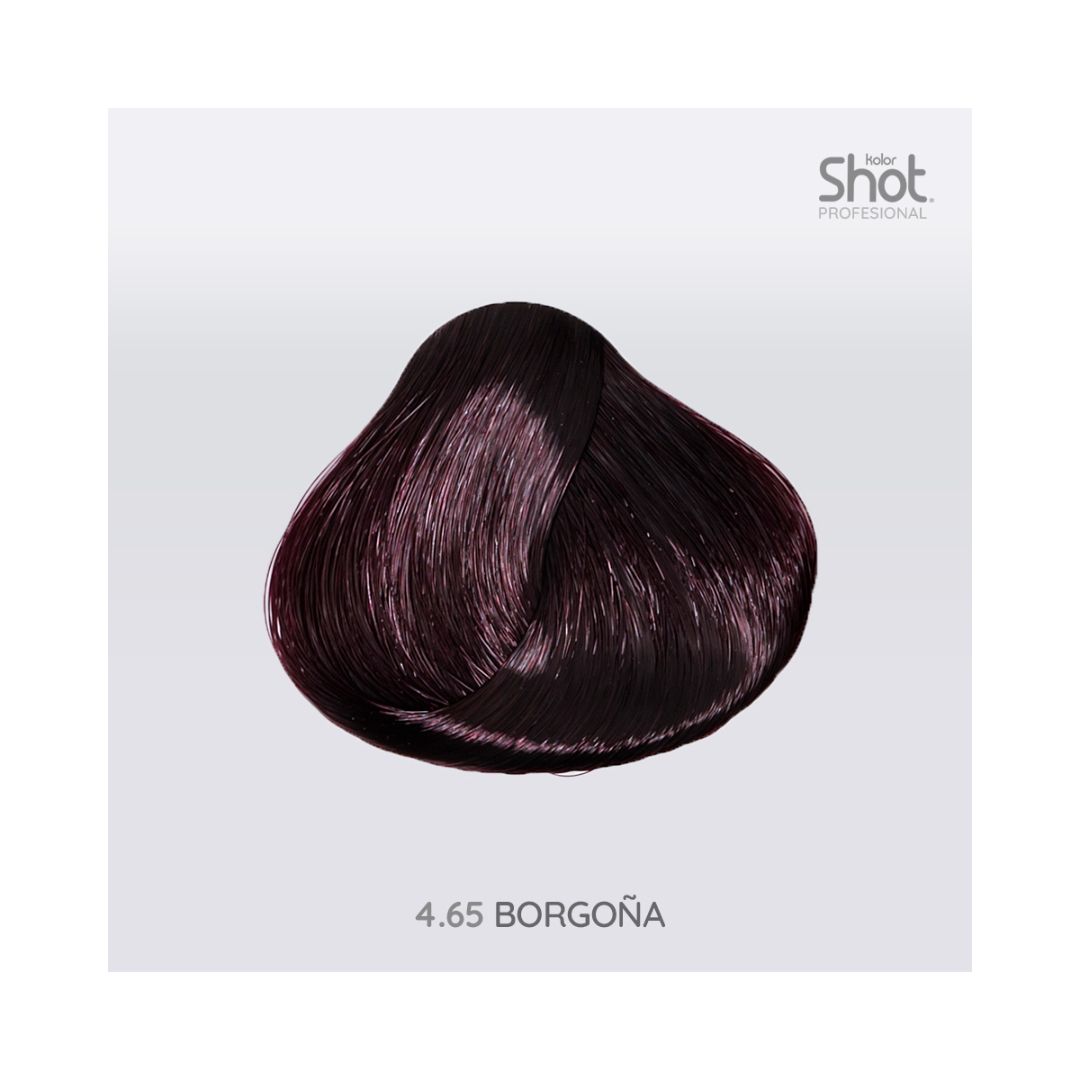 Tinte 4.65 Borgoña Kolor Shot 90 Gr 