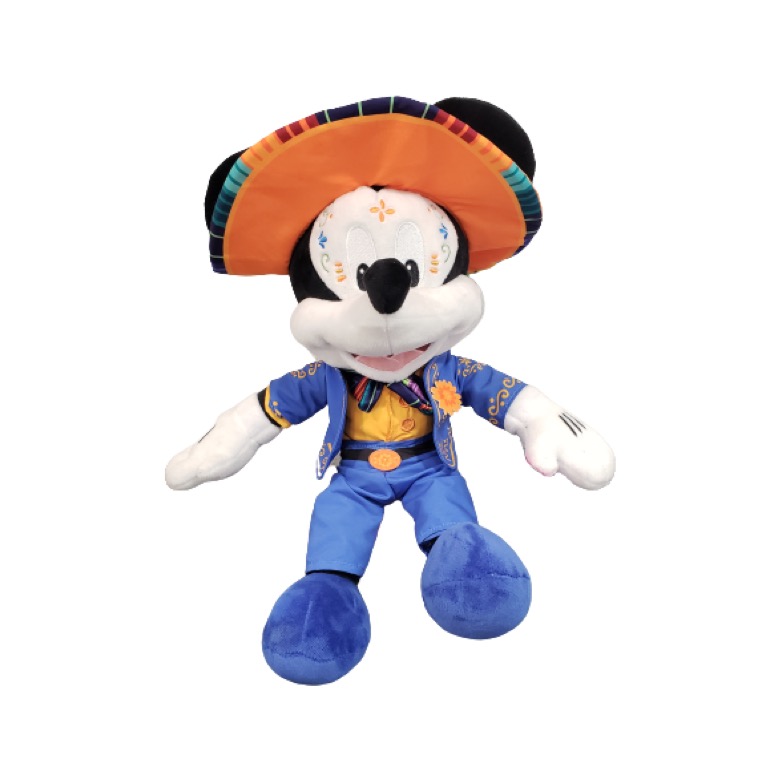 Peluche Mickey Día De Muertos Halloween Calavera Catrin