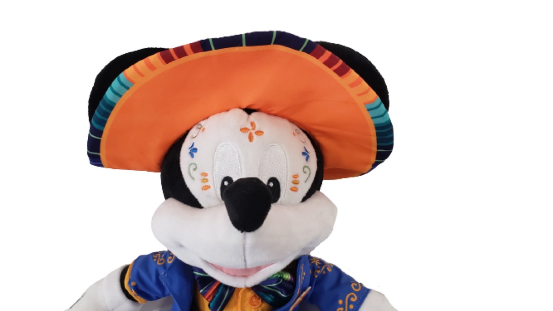 Peluche Mickey Día De Muertos Halloween Calavera Catrin