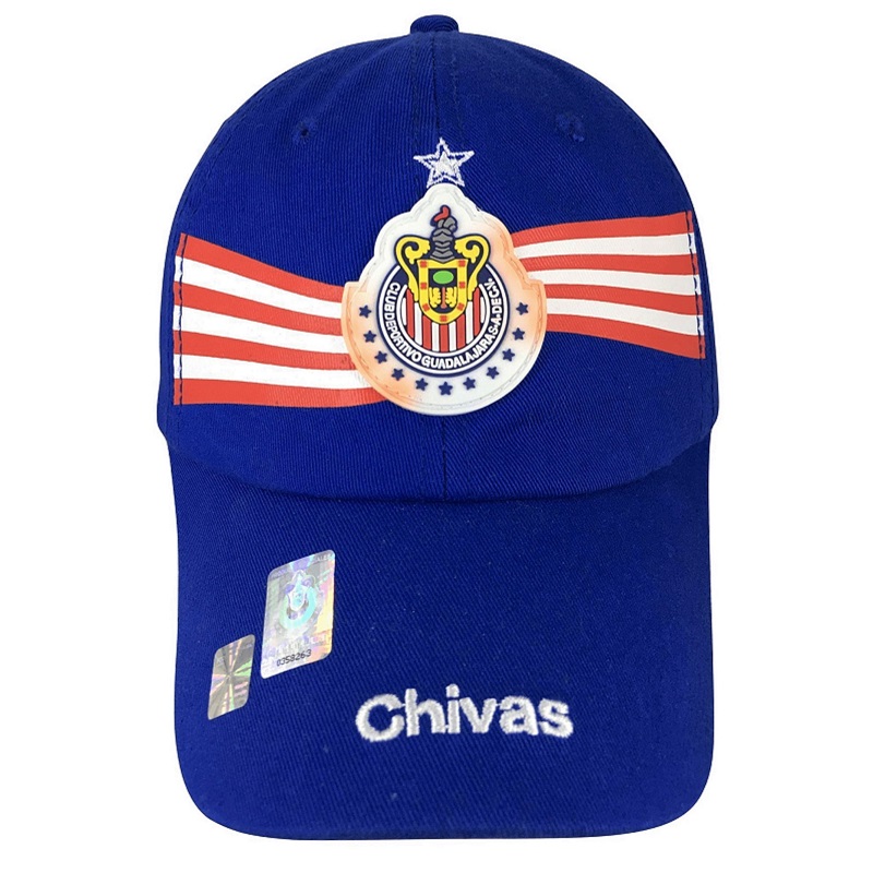 GORRA DE EQUIPO ORIGINAL CHIVAS RAYADAS DEL GUADALAJARA