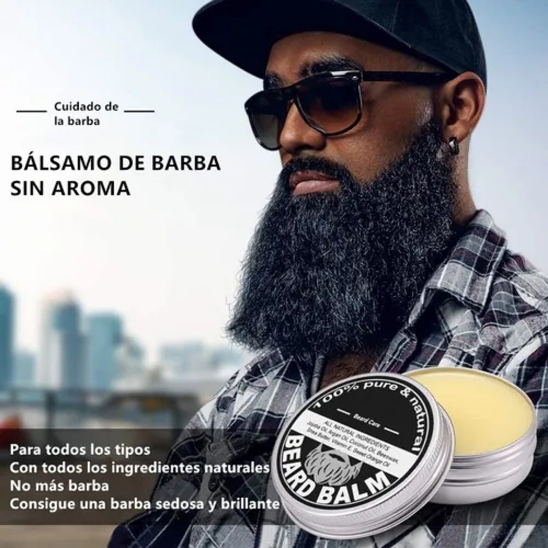 Kit Barba Cuidado Para Hombres, Set Herramientas De Aseo