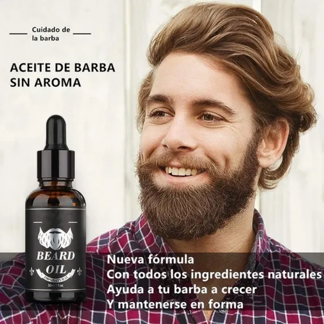 Kit Barba Cuidado Para Hombres, Set Herramientas De Aseo