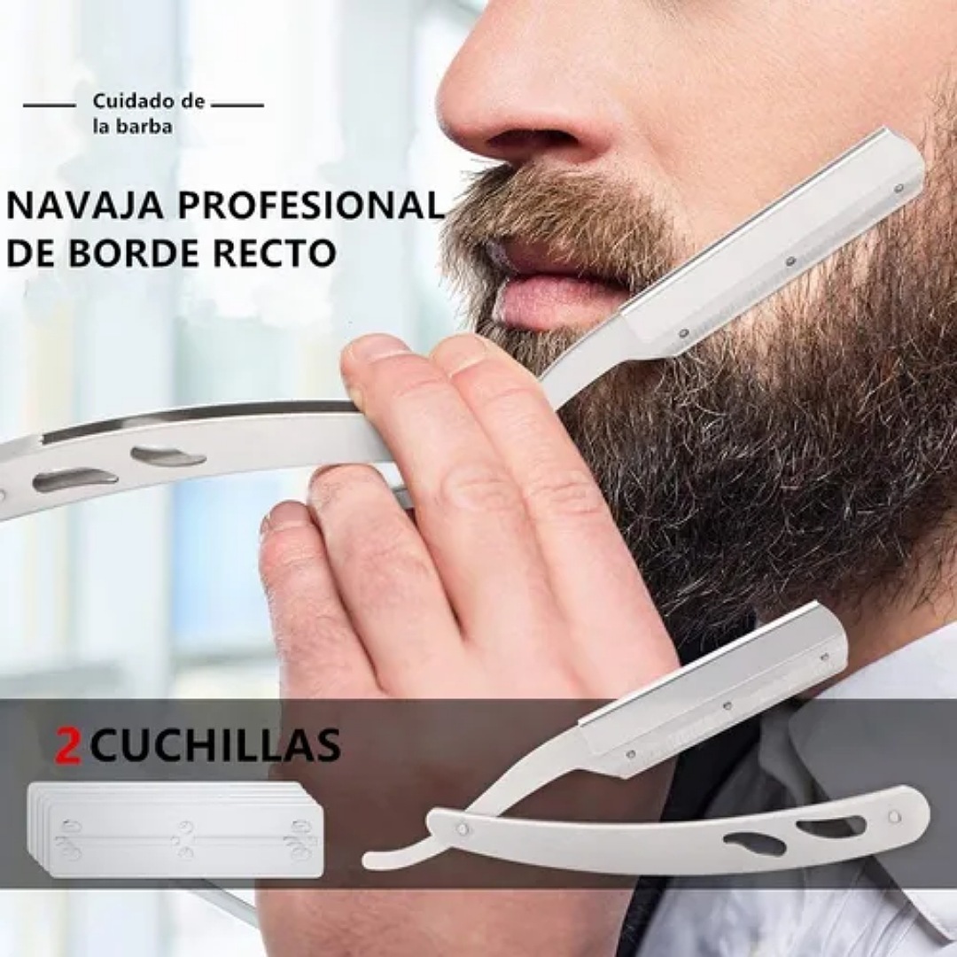 Kit Barba Cuidado Para Hombres, Set Herramientas De Aseo