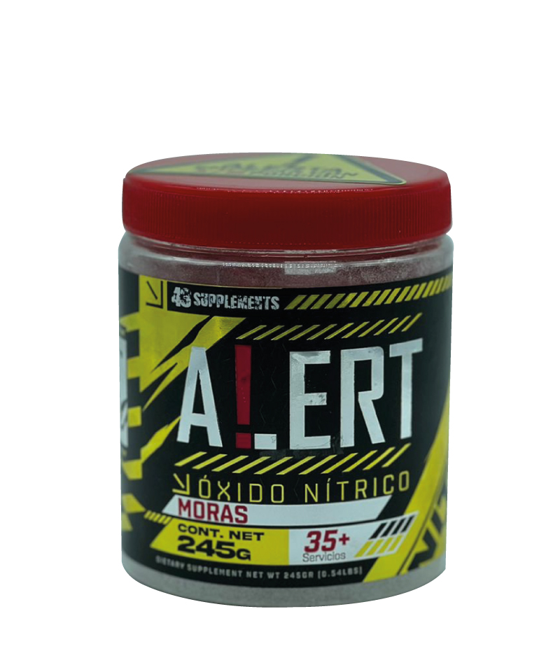 Alert Oxido Nitrico Sabor Mora (35 serv)