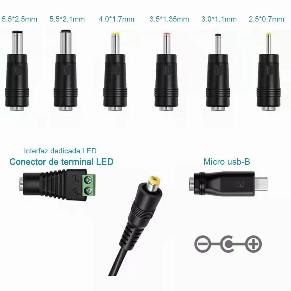 Adaptador De Corriente Universal 30w 3v/4.5v/5v/6v/7.5v/9v/1