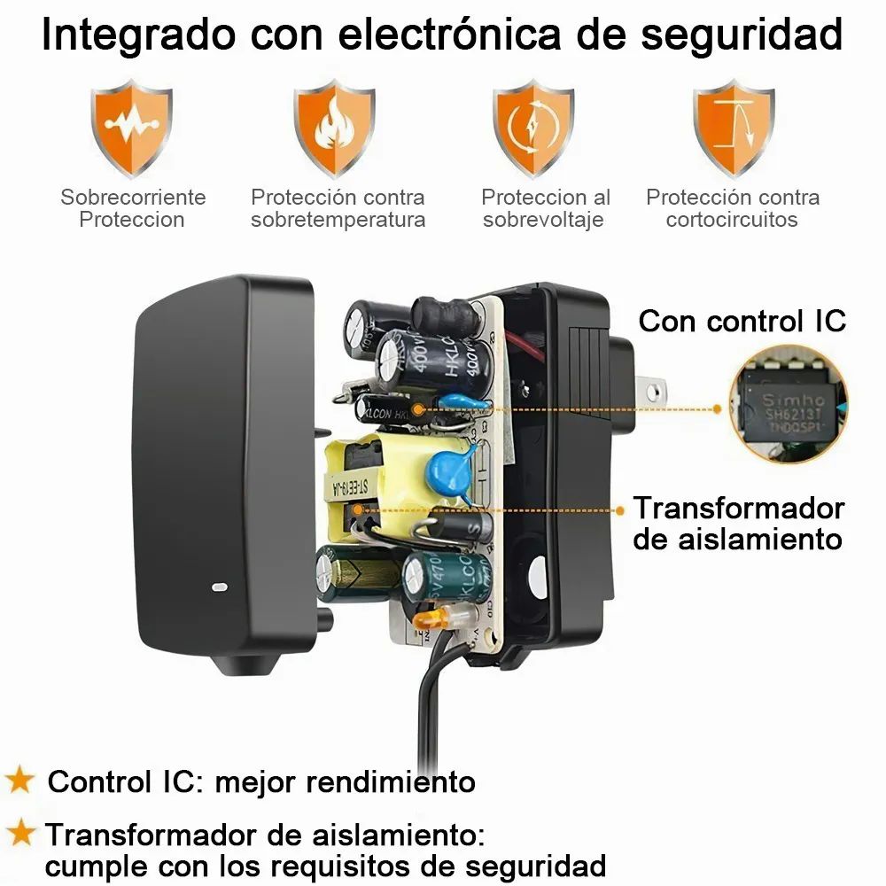 Adaptador De Corriente Universal 30w 3v/4.5v/5v/6v/7.5v/9v/1