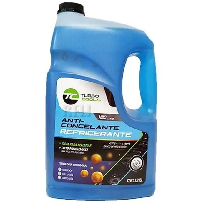 Garrafa Anticongelante Coolant Azul 3.78 L