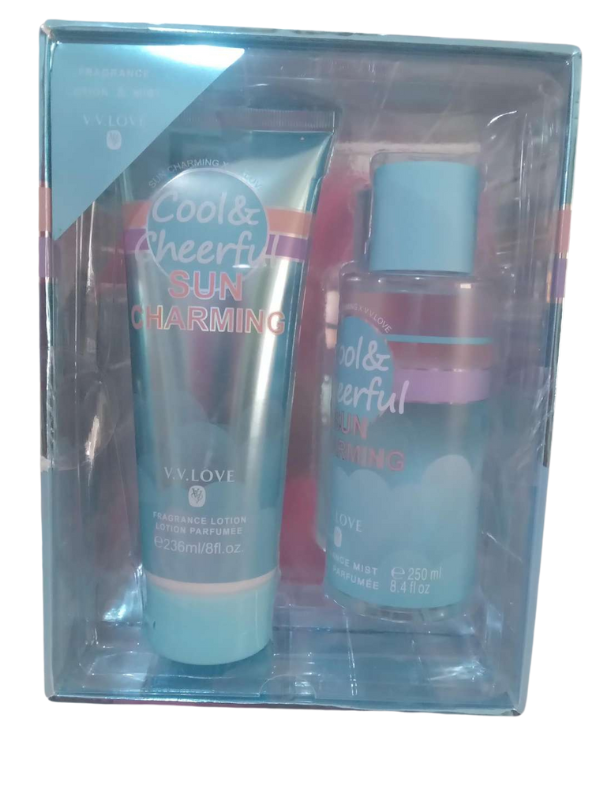 PERFUME Y CREMA CORPORAL SUN CHARMING