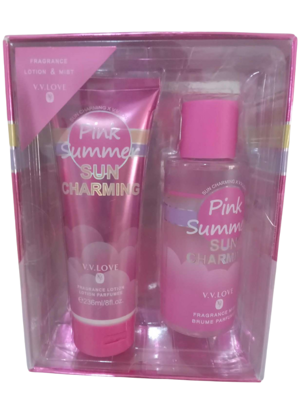 PERFUME Y CREMA CORPORAL SUN CHARMING