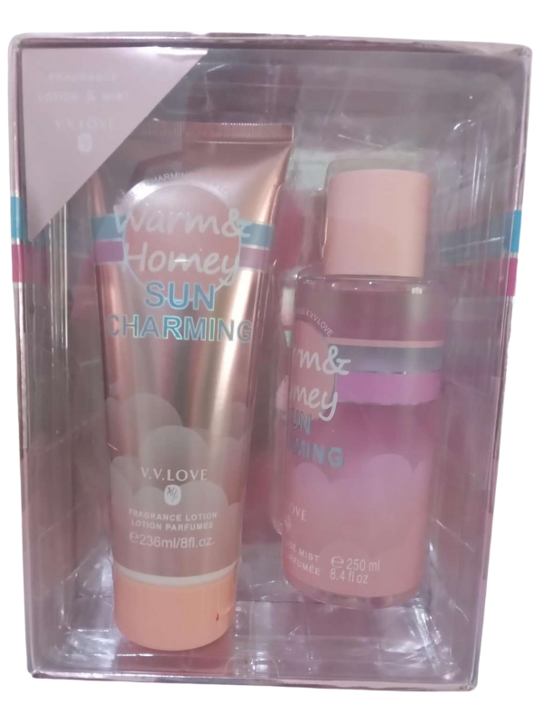 PERFUME Y CREMA CORPORAL SUN CHARMING