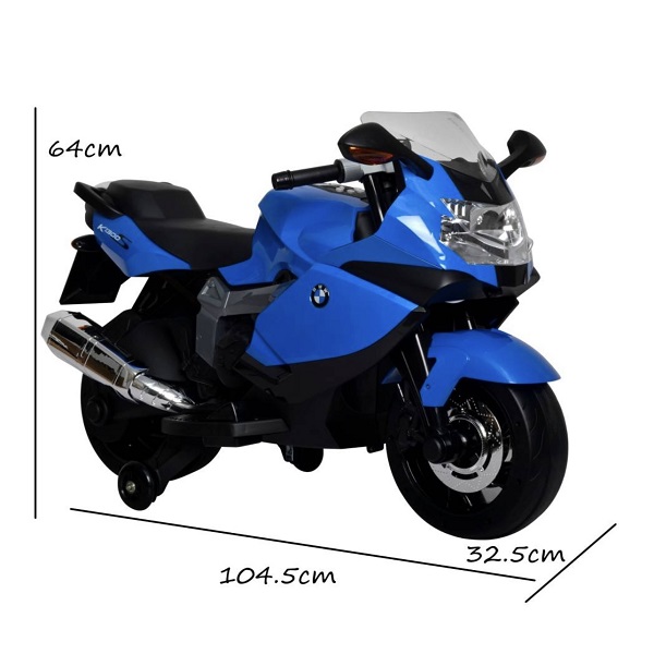 Moto montable BMW K1300 S azul