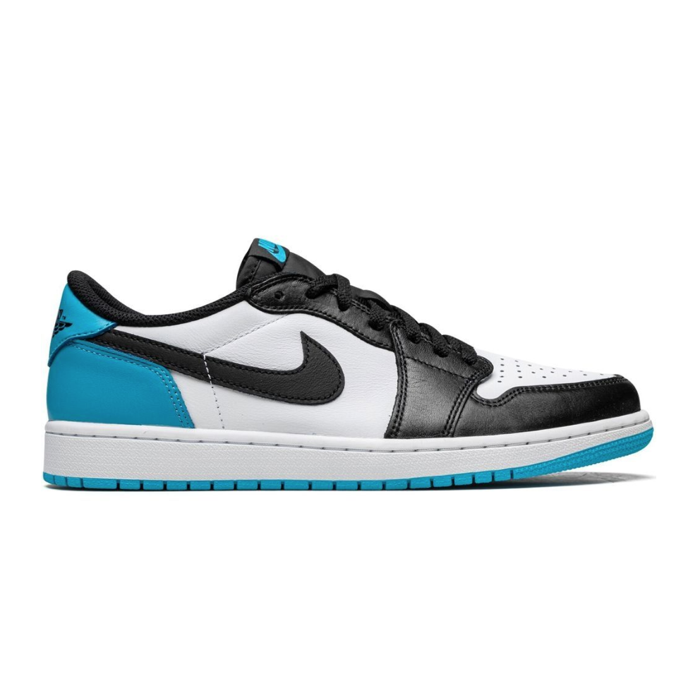 Jordan 1 Retro Low OG Black Dark Powder Blue