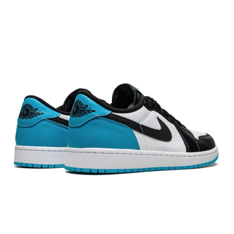 Jordan 1 Retro Low OG Black Dark Powder Blue