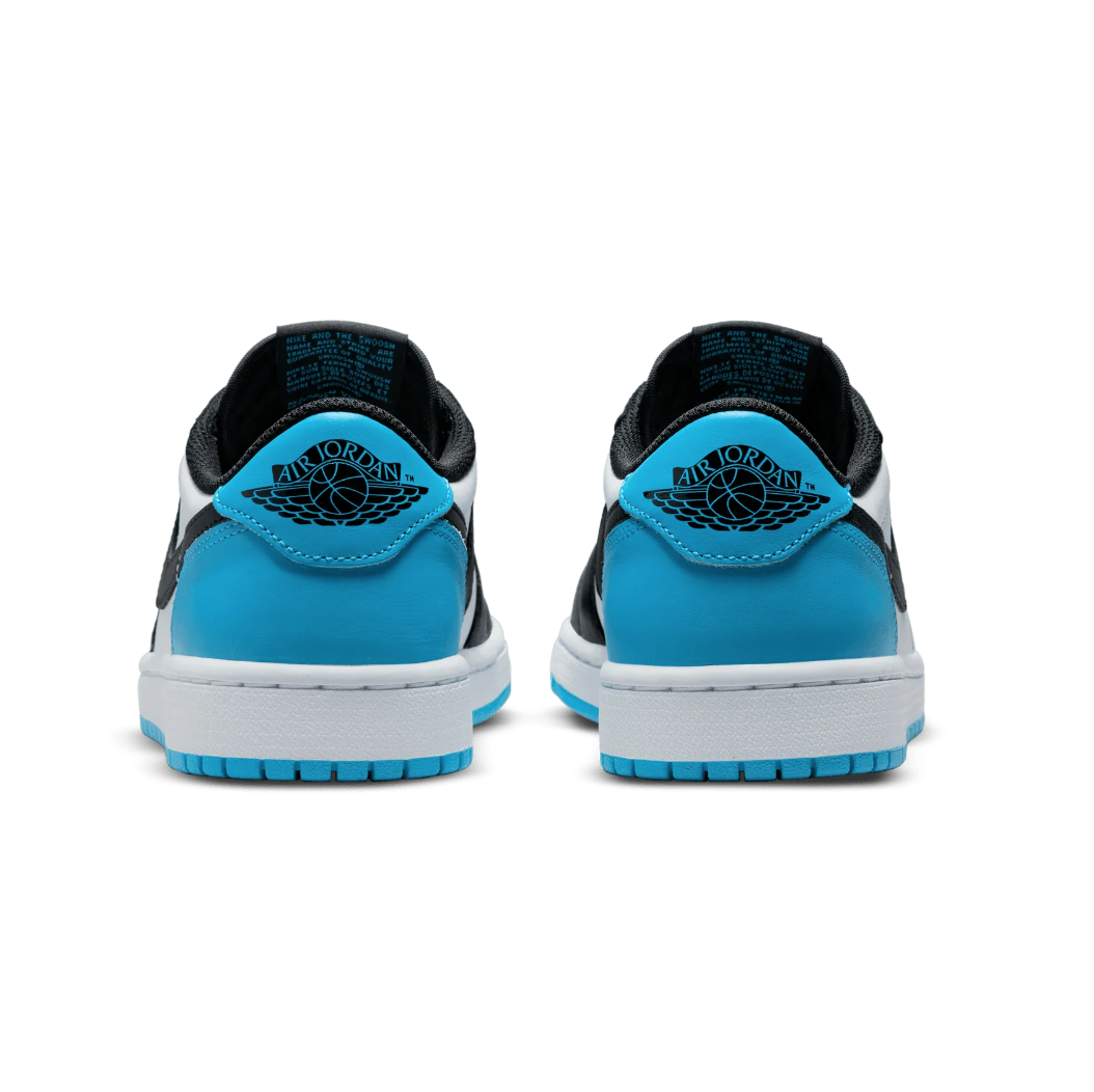 Jordan 1 Retro Low OG Black Dark Powder Blue