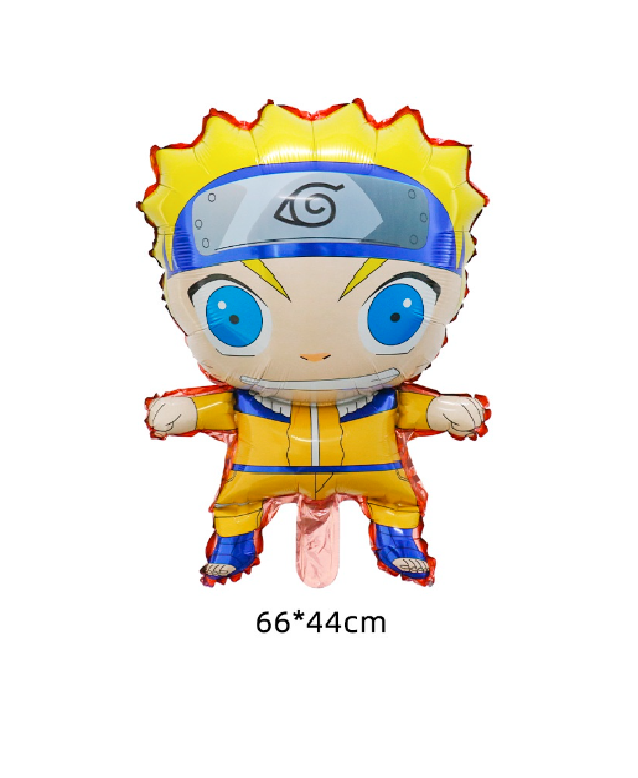 Naruto Globos Figura Artículos De Fiesta Compatible Niños