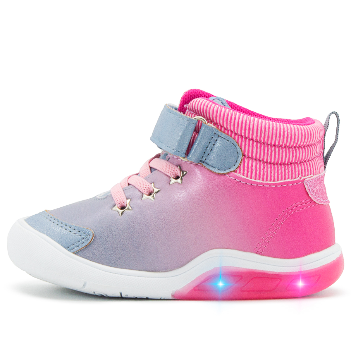 Tenis Luces Bota Niña Bubble Gummers Oysho Fiusha 12-17