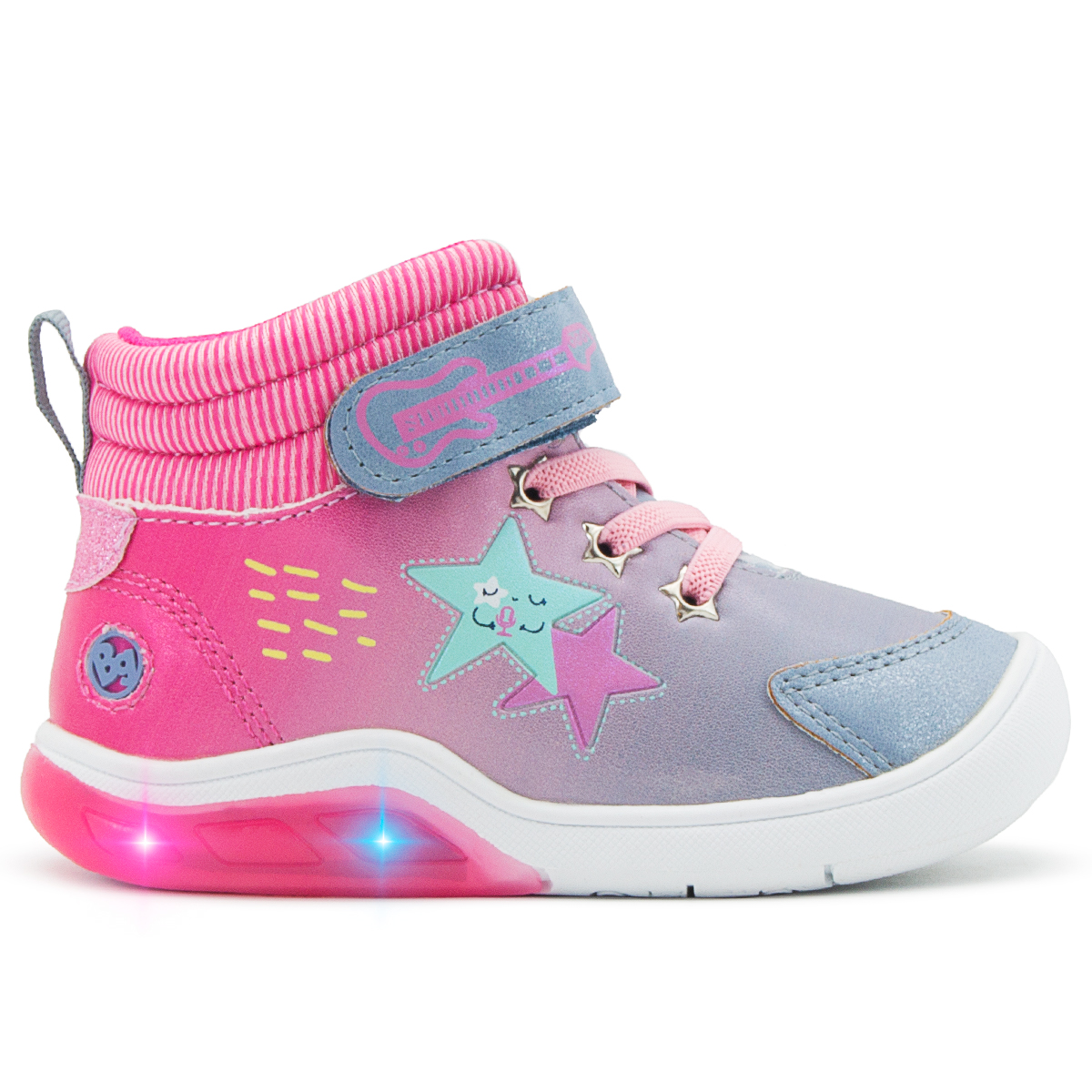 Tenis Luces Bota Niña Bubble Gummers Oysho Fiusha 12-17