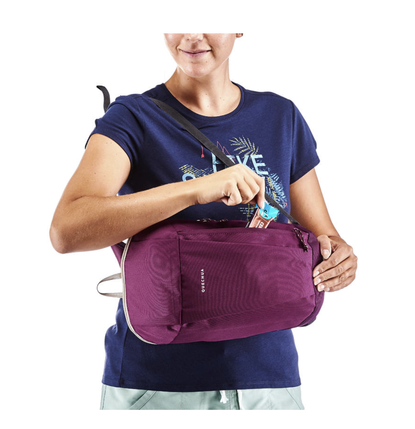 MOCHILA DE SENDERISMO 10 LITROS ARPENAZ 100 QUECHUA