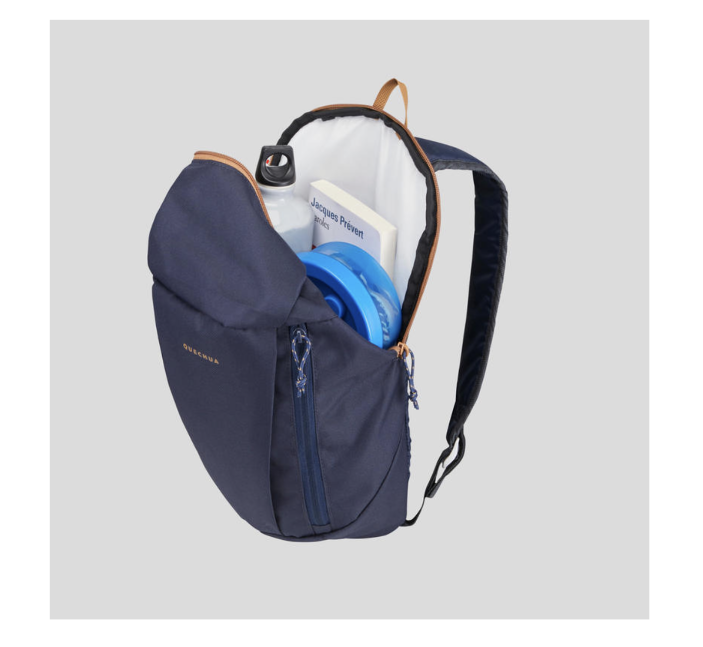 MOCHILA DE SENDERISMO 10 LITROS ARPENAZ 100 QUECHUA