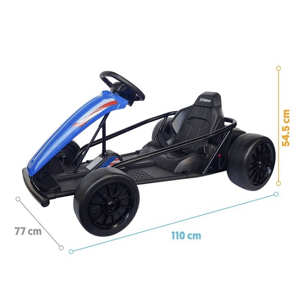 Go kart rush 360 eléctrico