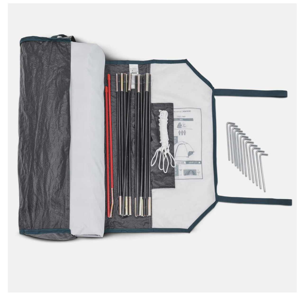 Casa de campaña arpenaz Quechua fresh & black Impermeable - 3 personas